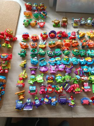 Lote SuperZings / SuperThings Figuras Raras