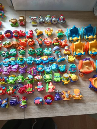 Lote SuperZings / SuperThings Figuras Raras
