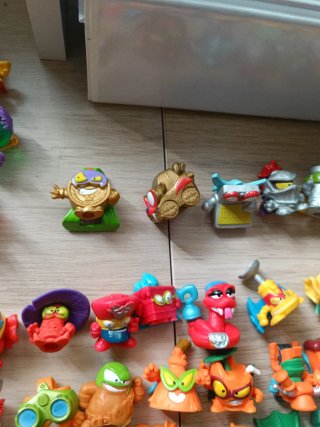 Lote SuperZings / SuperThings Figuras Raras