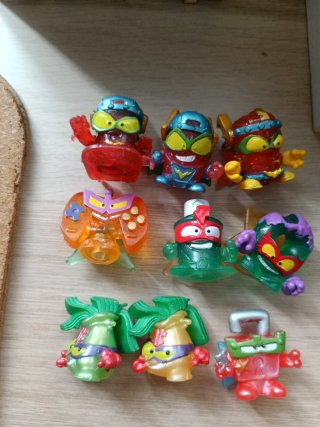Lote SuperZings / SuperThings Figuras Raras