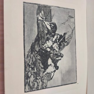 Libro con grabados de Goya