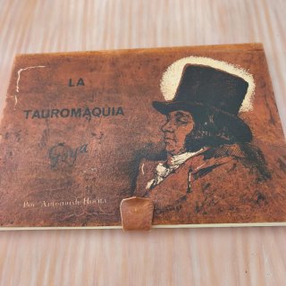 Libro con grabados de Goya