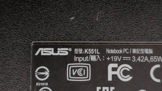 Notebook Asus K551L i7 8GB RAM 500GB SSD