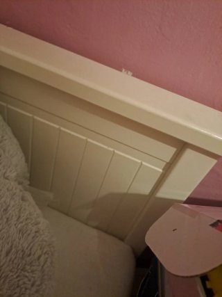 Cama extensible blanca