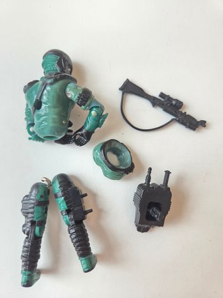 Figura G.I. Joe Night Viper V1 Hasbro 1989