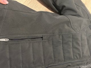 Chaqueta moto negra Talla S