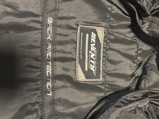 Chaqueta moto negra Talla S