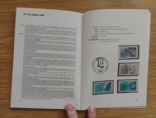 Libros de novedades de sellos de Alemania