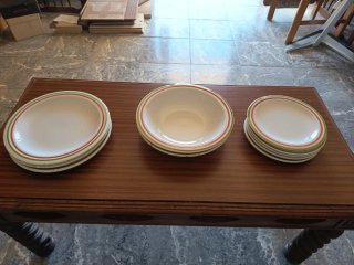 Vajilla Vintage Tre Ci Italiana