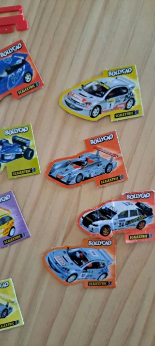 Cromos Coches Scalextric BOLLYCAO