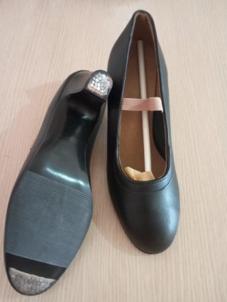Zapatos Flamenca Profesionales Negros