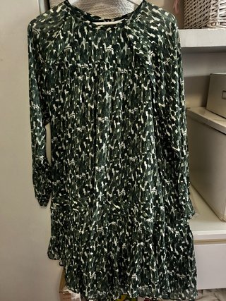 Vestido gasa estampado Purificación García