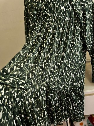 Vestido gasa estampado Purificación García
