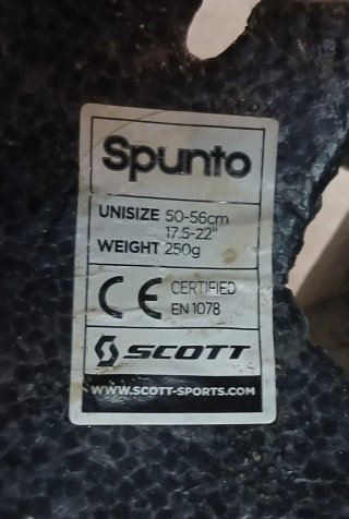 Casco Bici Scott Arancione/Grigio Taglia 50-56