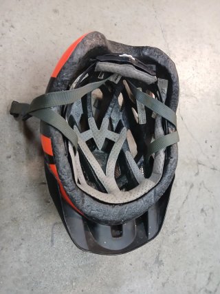 Casco Bici Scott Arancione/Grigio Taglia 50-56