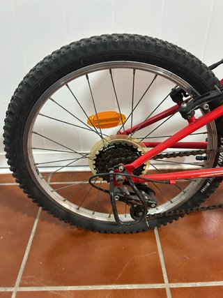 Bicicleta Infantil 20 Btwin Roja