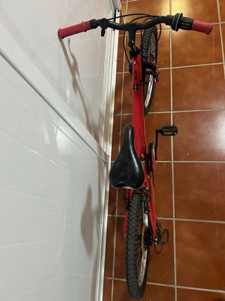 Bicicleta Infantil 20 Btwin Roja