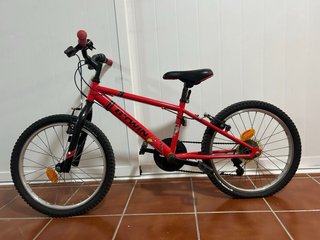 Bicicleta Infantil 20 Btwin Roja