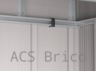 Caseta Metálica Eco Pent Roof 113x263x181 cm - Duramax