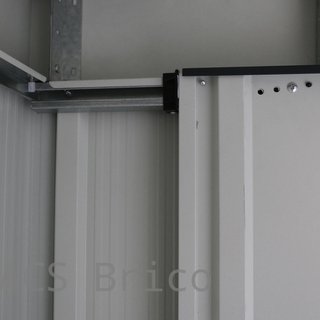 Caseta Metálica Eco Pent Roof 113x263x181 cm - Duramax