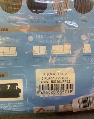 Martina Home Tunez Funda Elástica para Sofá