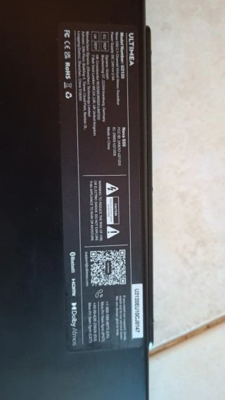 Barra de Sonido Ultimea Nova S50 Dolby Atmos