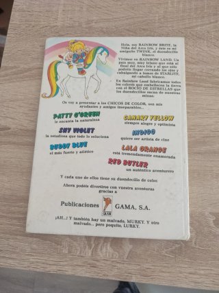 Cuentos Rainbow Brite La niña del arcoiris