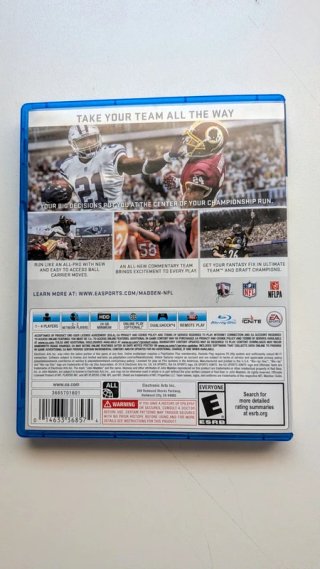 Madden NFL 17 PS4 (PlayStation 4)