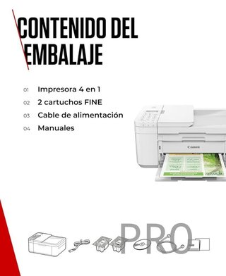 Impresora multifunción 4 en 1 - Canon Pixma