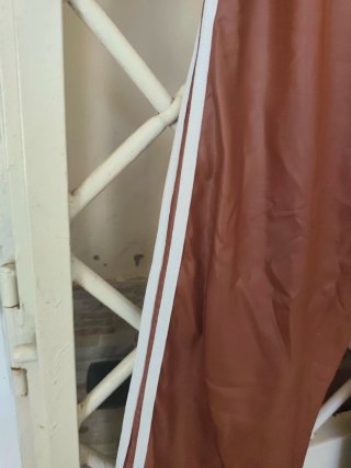 Pantaloni marroni effetto pelle