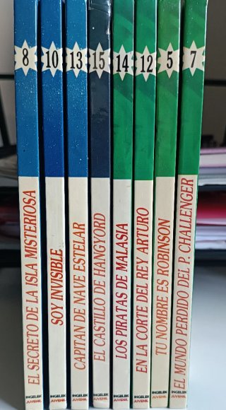 Lote de 8 Librojuegos Multi Aventura