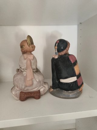 Pareja Falleros Navidad