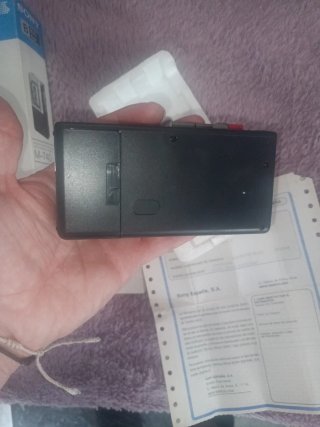 Mini grabadora Sony M-740 con caja