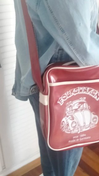 Bolsa bandolera vintage Folkswaken