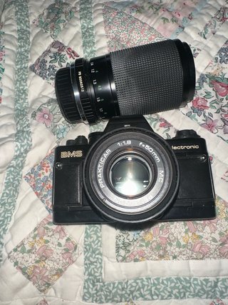 Kit Cámara Praktica BMS Electronic + 2 objetivos