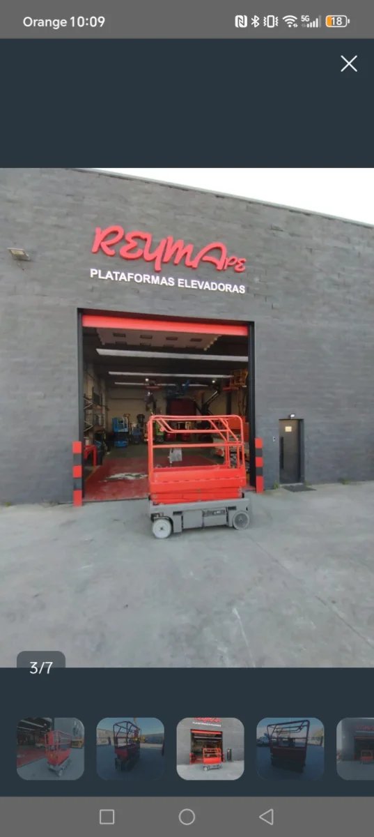 Plataforma Elevadora Haulotte Optimum 6