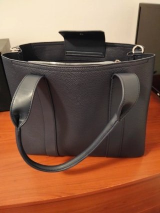 Borsa secchiello Carpisa blu/grigio