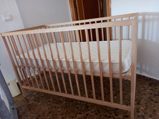 CUNA DE MADERA DE IKEA