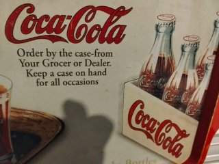 Piatto vintage Coca-Cola con design classico