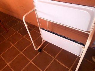Mesa camarera plegable, terraza, jardín, cocina