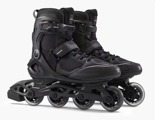 Patines Oxelo Fitness FIT100 Negro Adulto