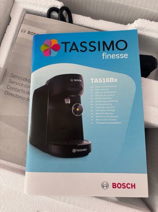 Cafetera Bosch Tassimo Finesse