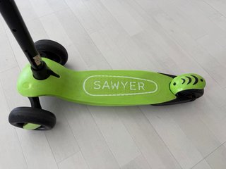 Patinete Sawyer Verde 3 Ruedas