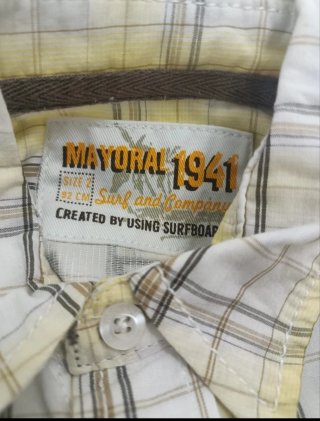 Camisa niño manga corta Mayoral