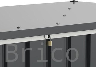 Baúl Arcón Metálico 770 L - 73x173x72 cm - Duramax