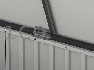 Baúl Arcón Metálico 770 L - 73x173x72 cm - Duramax