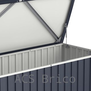 Baúl Arcón Metálico 770 L - 73x173x72 cm - Duramax