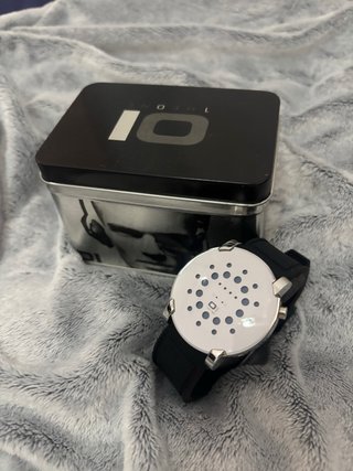 Reloj The One Hombre Blanco y Negro
