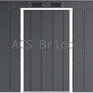 Caseta Metálica Eco Pent Roof 113x176x203 cm - Duramax
