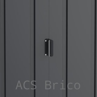 Caseta Metálica Eco Pent Roof 113x176x203 cm - Duramax
